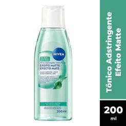 Tônico Adstringente Matte Pele Mista A Oleosa Nivea 200ml