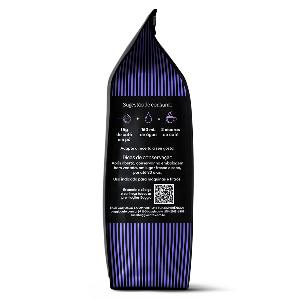 Baggio Café - Café Torrado e Moído - Blend Premiado - Espresso 250g · foto 2