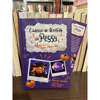 Livro Mistérios Mais Profundos: Caderno de Teorias da Pessy - Mundo Torajo - Com marcador de páginas - Autor Bruno Gemin