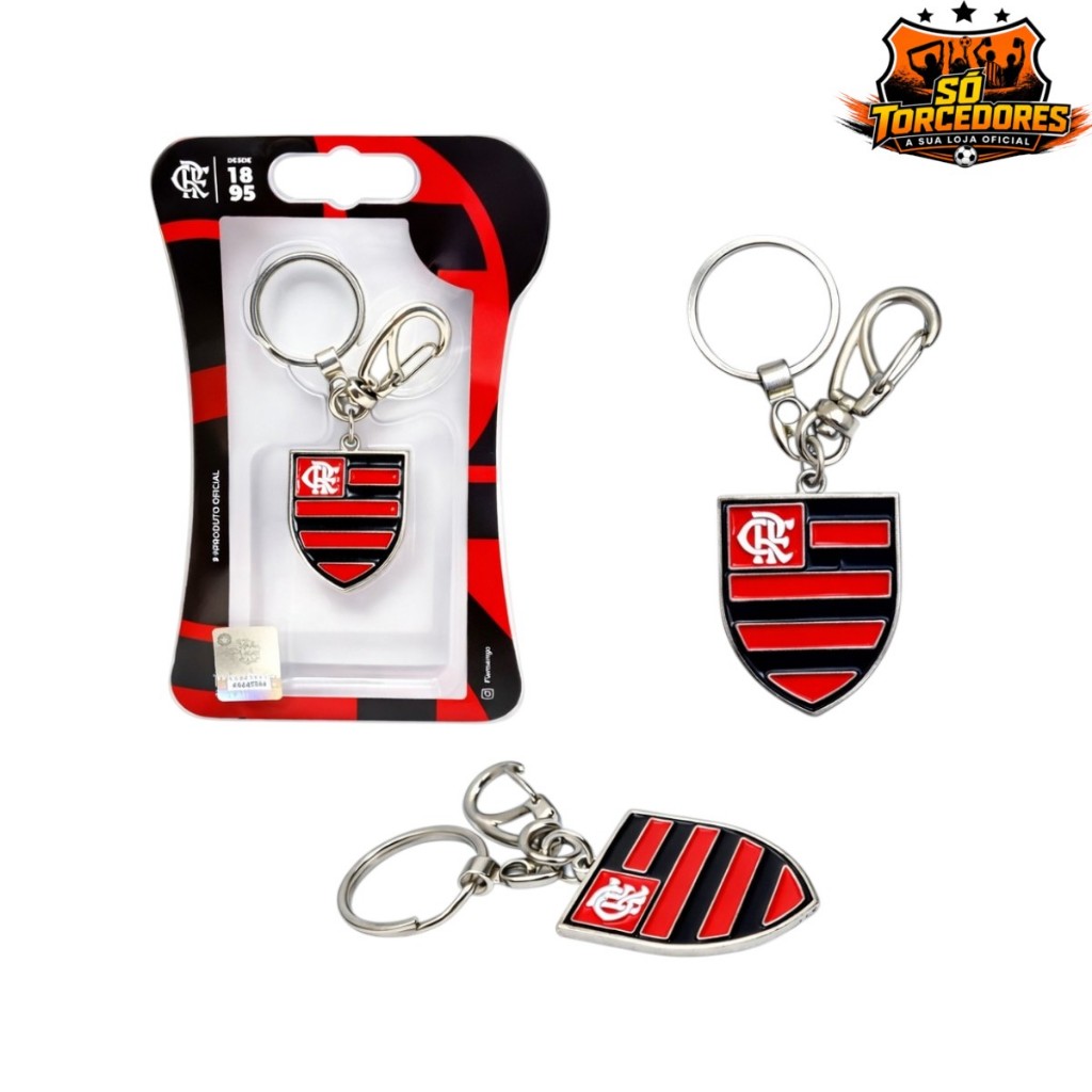 CHAVEIRO FLAMENGO OFICIAL - ESCUDO MENGÃO