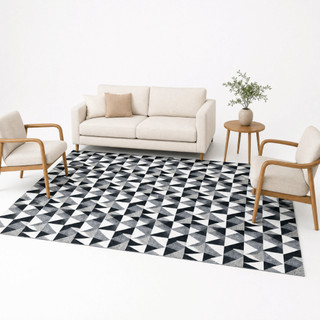 Tapete para sala quarto com base antiderrapante 2 metros