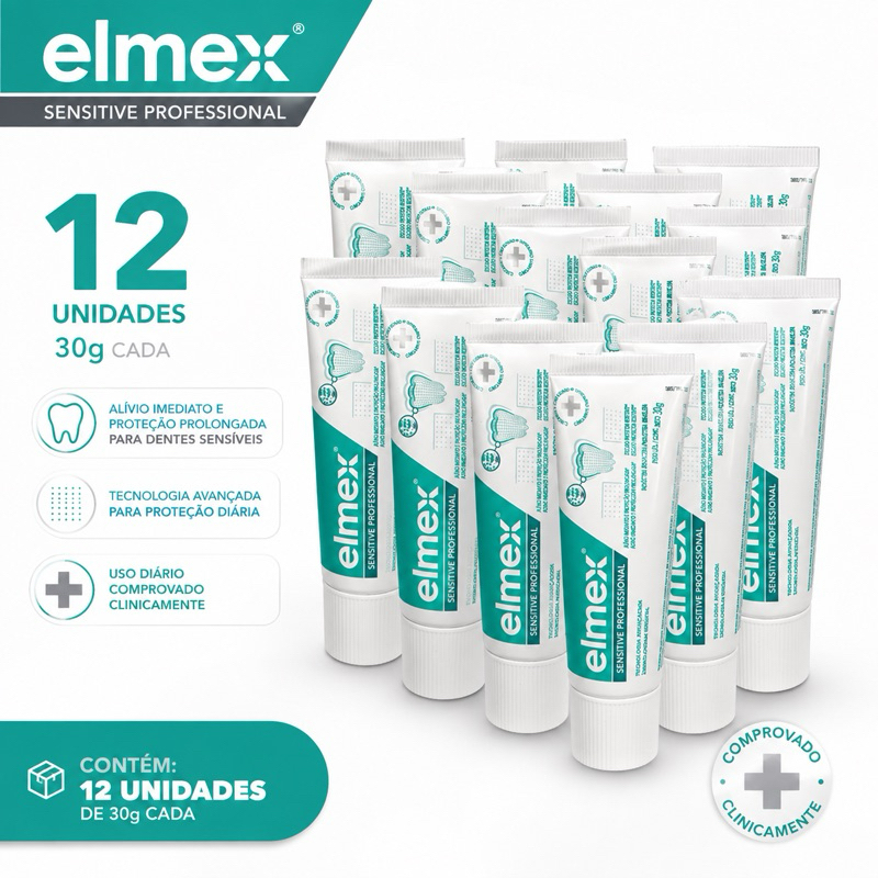 Elmex Sensitive Professional 12uni 30g cada