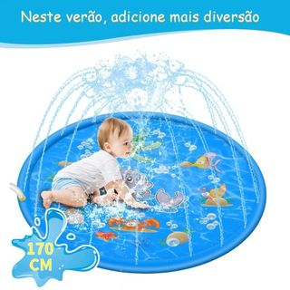 Piscina Chafariz Infantil Jato De Agua 1,70 CM Grande
