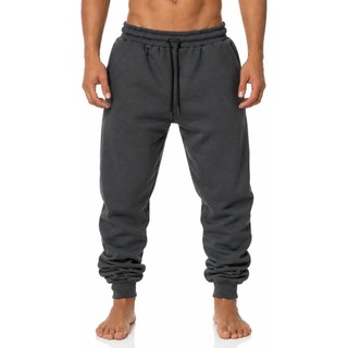 Calça Moletom Jogger Masculina Confortável Cintura Elástica Ajustável Casual Academia