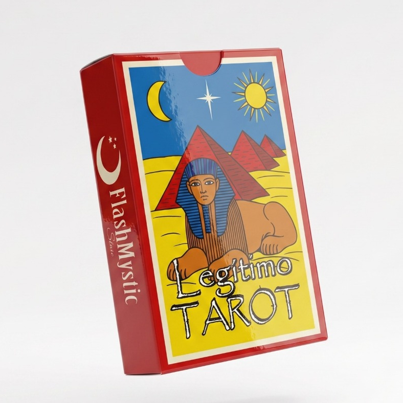 Baralho Tarô Legítimo Tarot Egípcio 40 Cartas c/ Manual