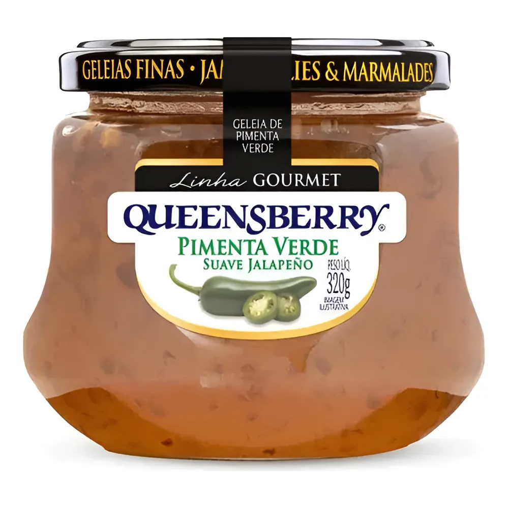 Geleia de Pimenta Suave Jalapeño Queensberry Gourmet 320g