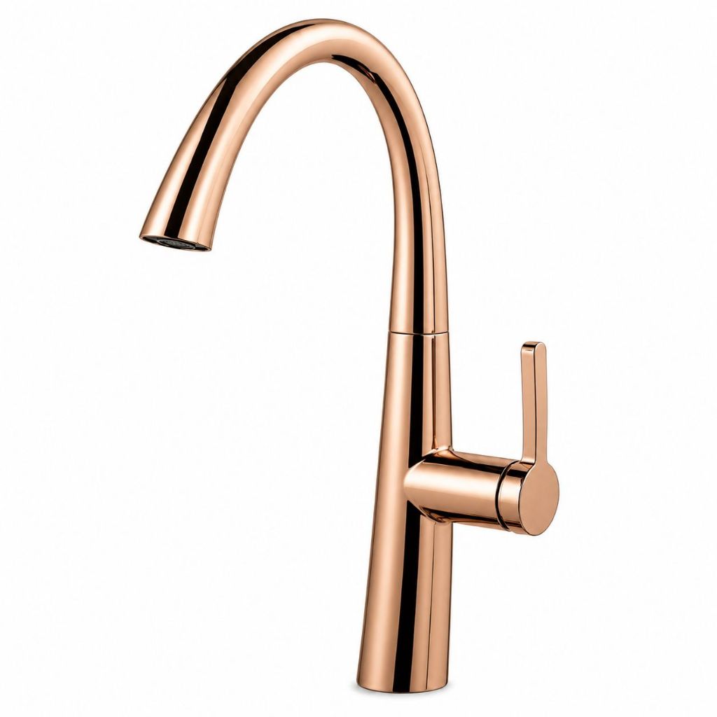 Torneira Gourmet Cozinha Moncomando Extensível Rose Gold