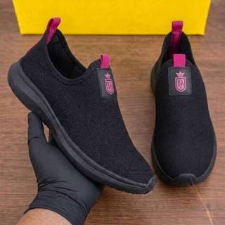 Tênis Meia para Academia Masculino Tênis Ortopédico Feminino Unissex Confortável Casual Caminhada