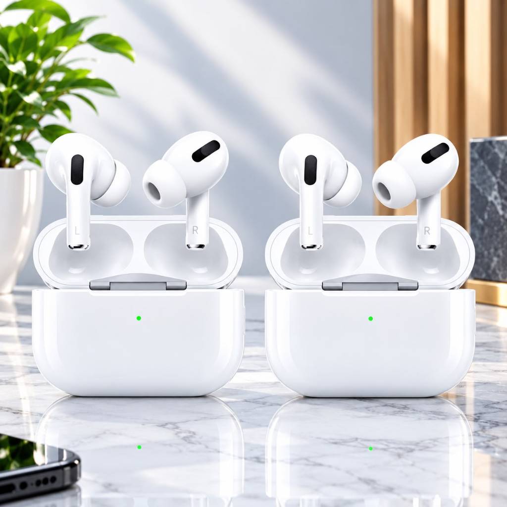 Fone Bluetooth Sem Fio Modelo 5, Redução de Ruído, Conexão Estável, Compatível com iOS e Android
