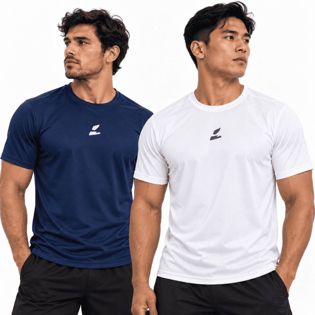 Kit 2 camisetas Dieé motion dry masculina ,para treino , academia , esportes , camisa dry fit secagem rapida antiodor