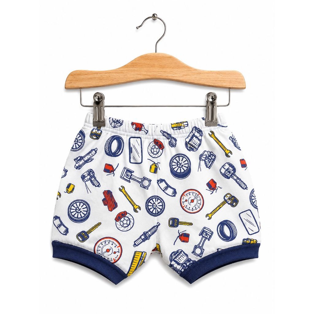 short infantil avulso Pijama menino e menina estampado 100% algodão confortavel