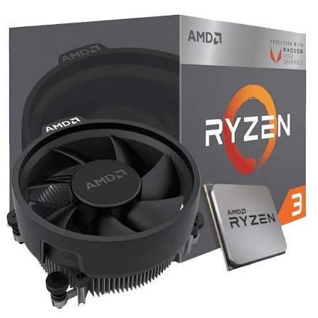 Processador AMD Ryzen 3 3200G 3.6GHz AM4 Com Cooler Wraith Video Integrado Radeon Vega8 OriginalNovo