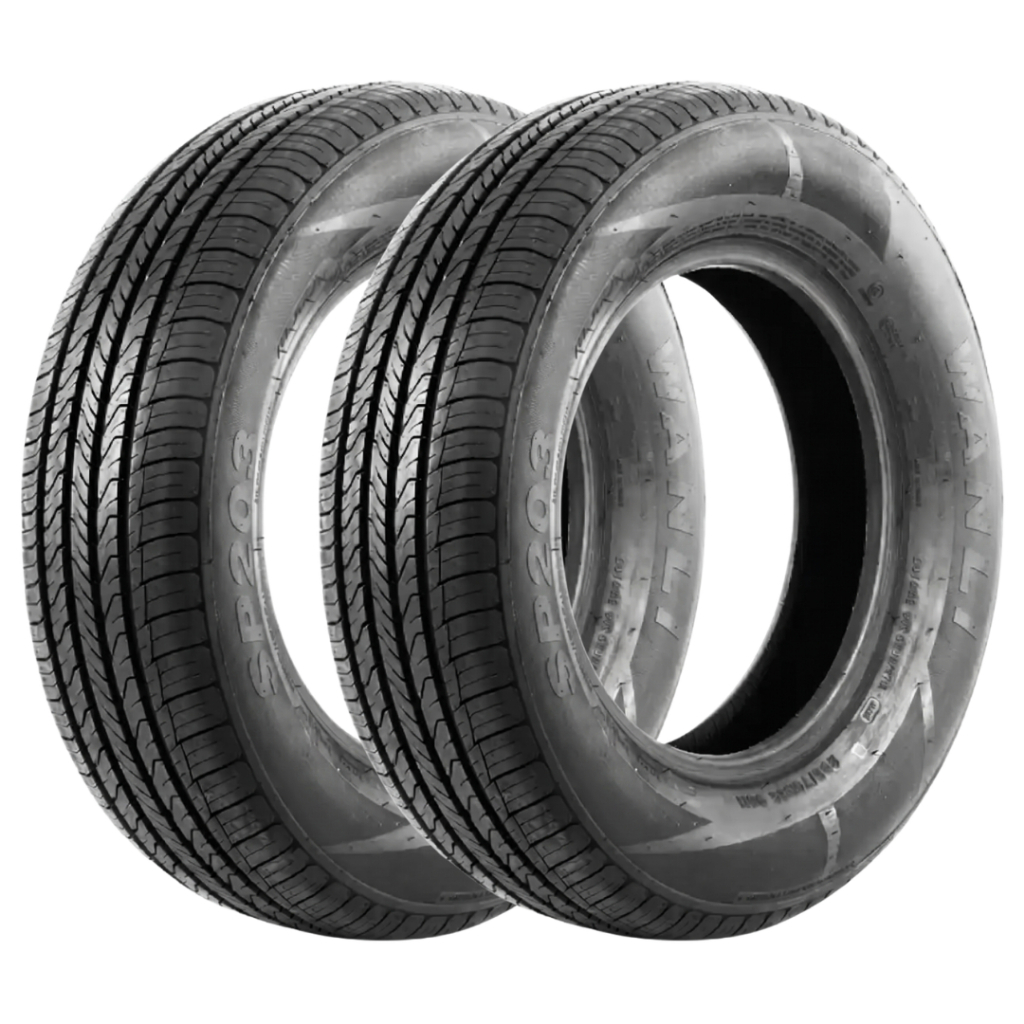 Kit 2 Pneus 175/75 R13 Wanli SP023 84T Novos Aro 13