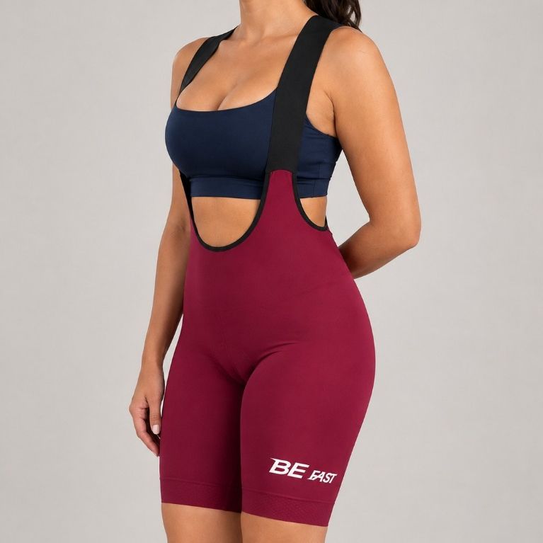 Bretelle Ciclismo Impulse Press Be Fast Forro Gel Bike Pedal Roupa Feminina Alta Performance