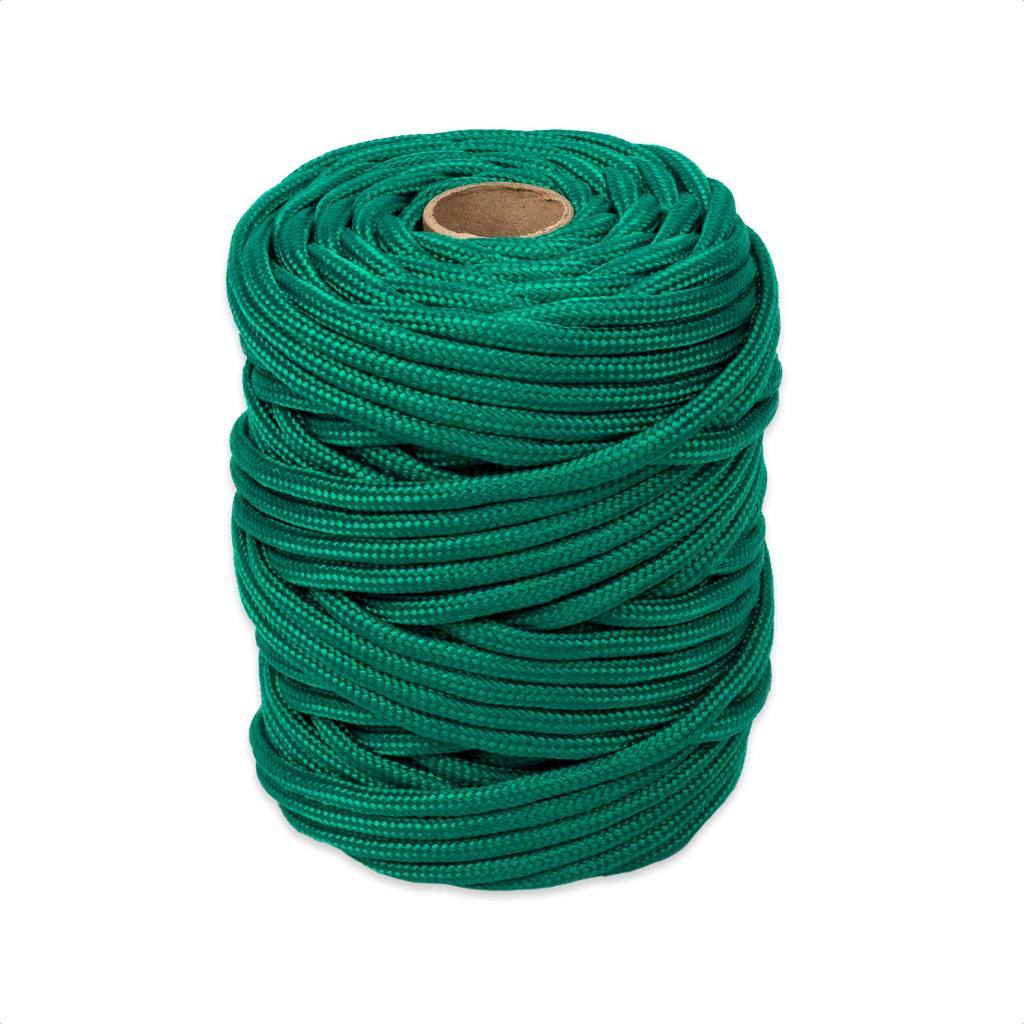 Corda Naútica de Polipropileno 6mm Trançada Rolo com 1kg (55 metros) Movelaria, Selaria, Artesanato