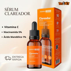 Sérum Clareador Dermachem de Melasma Uniformiza Tom da Pele Clareia Manchas Antirrugas Niacinamida