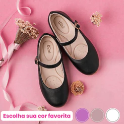 Sapatilha Infantil Feminina B2A Básica Delicada Varias Cores 2500 - 20 ao 34