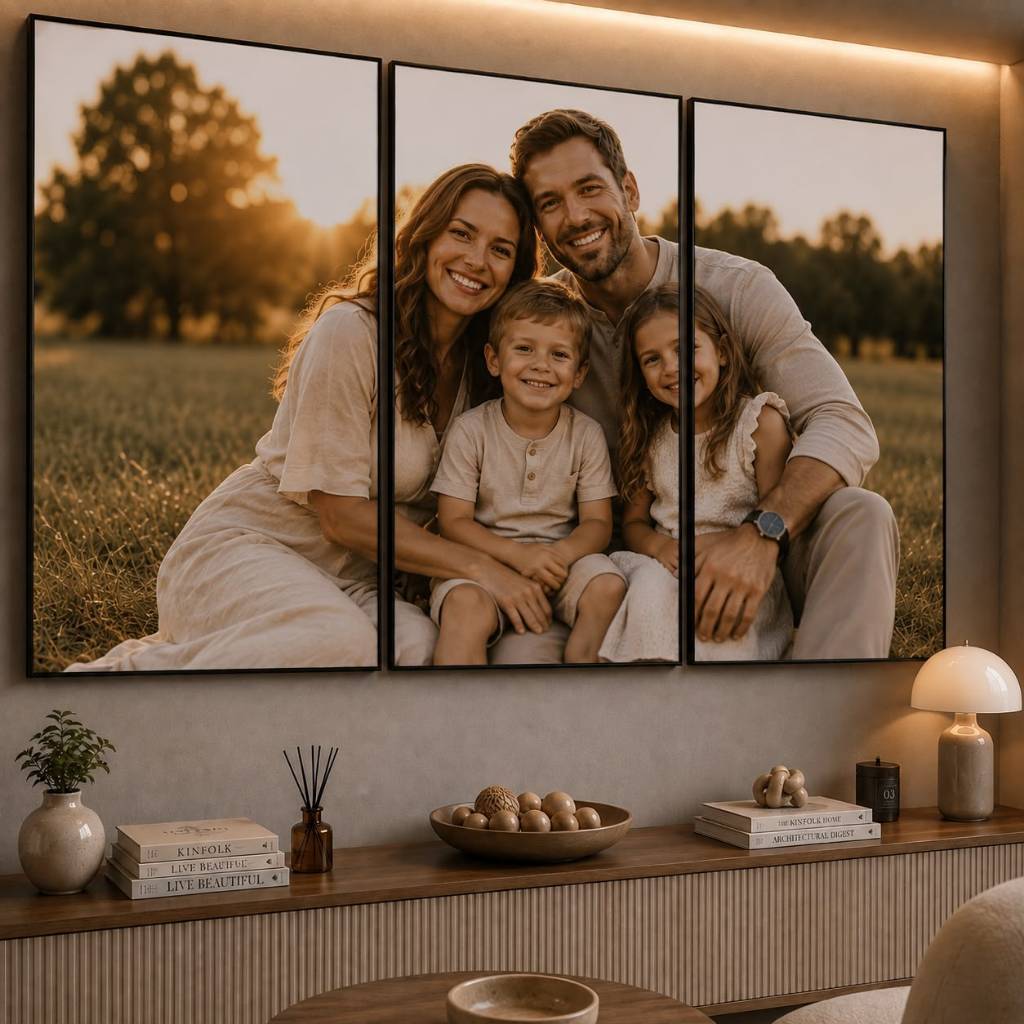 Quadros Decorativos Personalizado Com Sua Foto Trio Sala Quarto Escritório