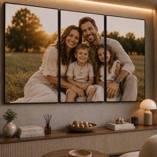 Quadros Decorativos Personalizado Com Sua Foto Trio Sala Quarto Escritório