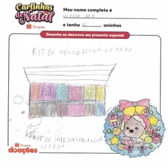 Kit de Miçangas (5 a 10 Anos) - Cartinhas de Natal [2]