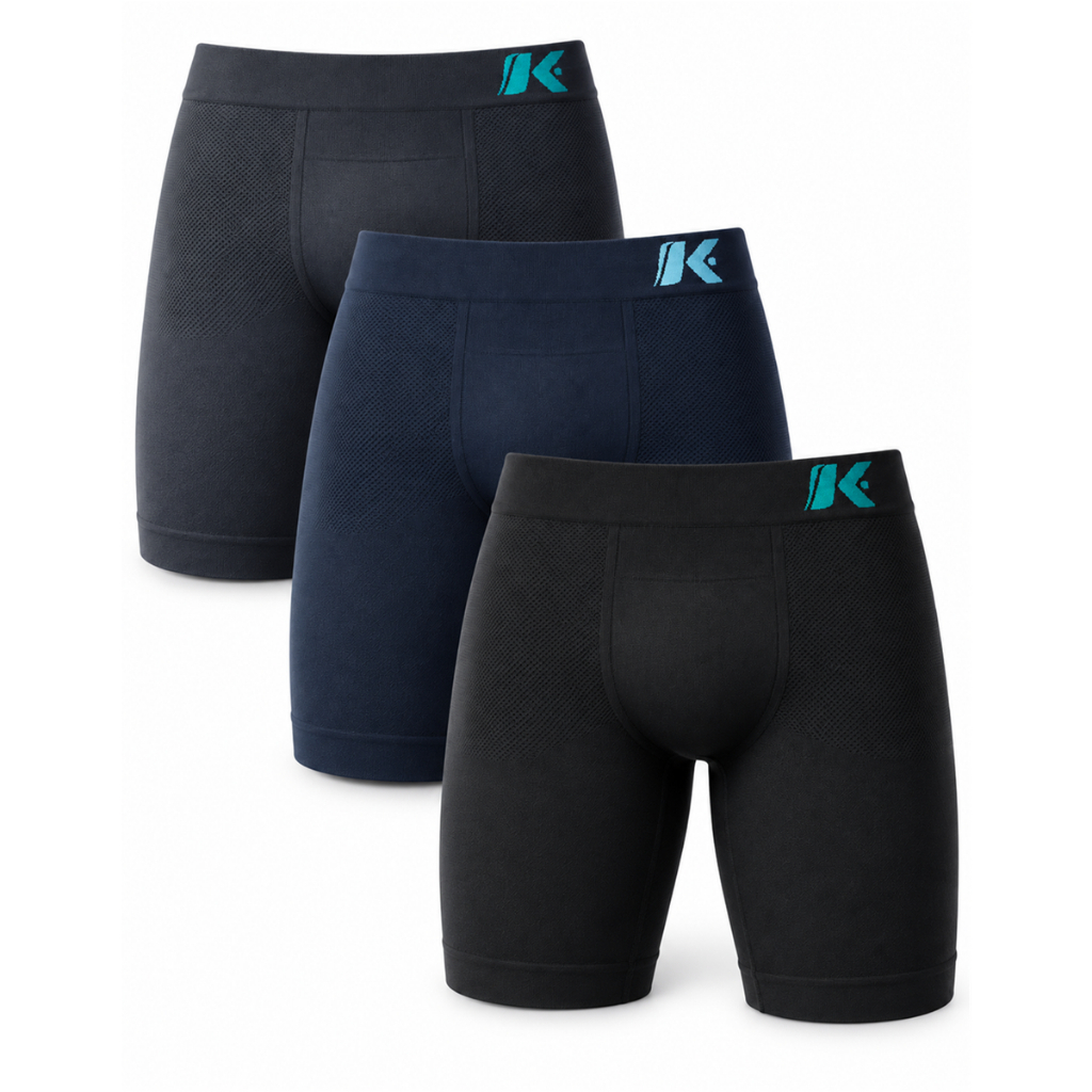 Kit 3 Bermudas Térmica Masculina Corrida Academia Treino Anti Assadura Sem Costura Keeper