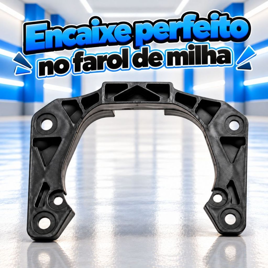 Par Suporte De Farol De Milha Fiat Ducato 2005 2006 2007 2008 2009 2010 2011 2012 2013 2014 2015 2016 2017 — imagem 2 de 2
