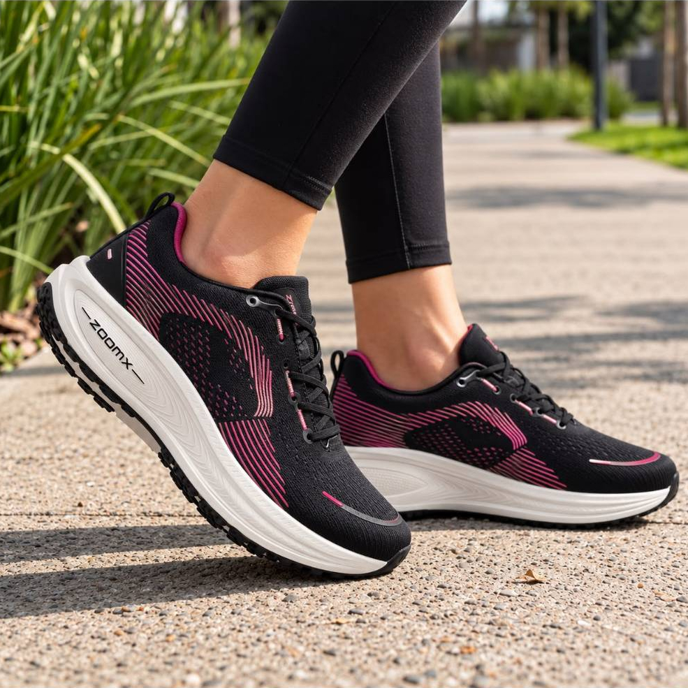 Tênis Esportivo Masculino Feminino Confortável Leve Respirável Corrida Academia Caminhada Musculação Dia a Dia
