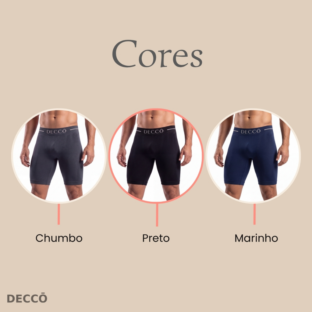 Kit 2 Bermudas Termicas Sem Costura Microfibra Confortavel Para Treino E Atividades Fisicas · foto 2