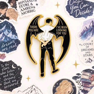 Pin Acotar Rhys. Pin + adesivos personalizados + brinde da loja.
