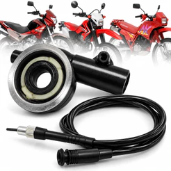 Cabo de Velocimetro + Caracol Nx150-200 Tornado Nx400 Falcon XLR Alta Qualidade
