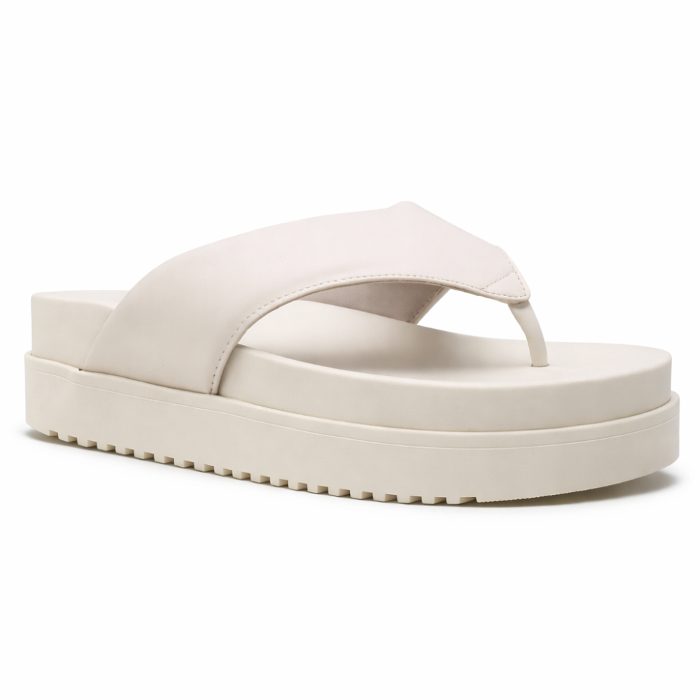 Sandália Papete Feminina Birken Flatform Plataforma Baixa Macia Confortável Modelo Asa Delta Tendência de Verão 2027