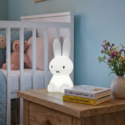 Luminária Infantil Coelhinho Branco Miffy® Decorfun