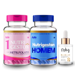 Kit Casal Nutrigeston vitaminas para Tentantes e gestantes