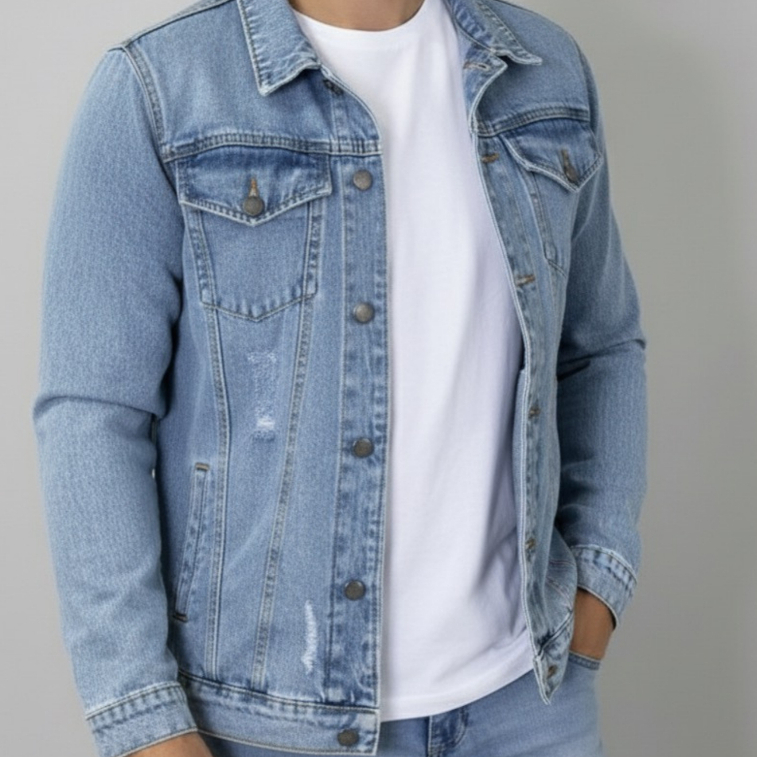 Jaqueta Jeans Masculina Charme RV