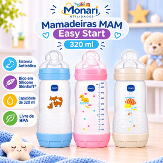 MAMADEIRA EASY START MAM 320ML AUTOESTERELIZÁVEL
