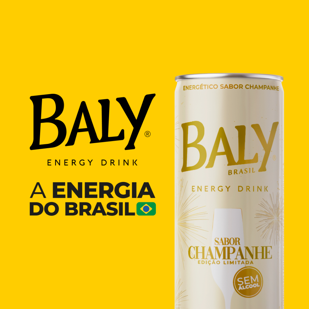 Energético Baly Champanhe 250ml Pack 6 Latas — imagem 2 de 2