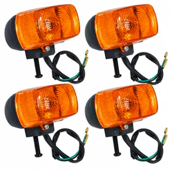 Kit 4 Piscas Seta Moto XR 200 XLR 125 Bros 125 150 Pop 100 Tornado 250