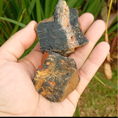 Pedra Natural Ônix Preto Bruto - Pedras Naturais - Cristais Naturais (Brasil)