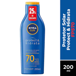 Protetor Solar Nivea Sun Protect & Hidrata Fps70 200ml