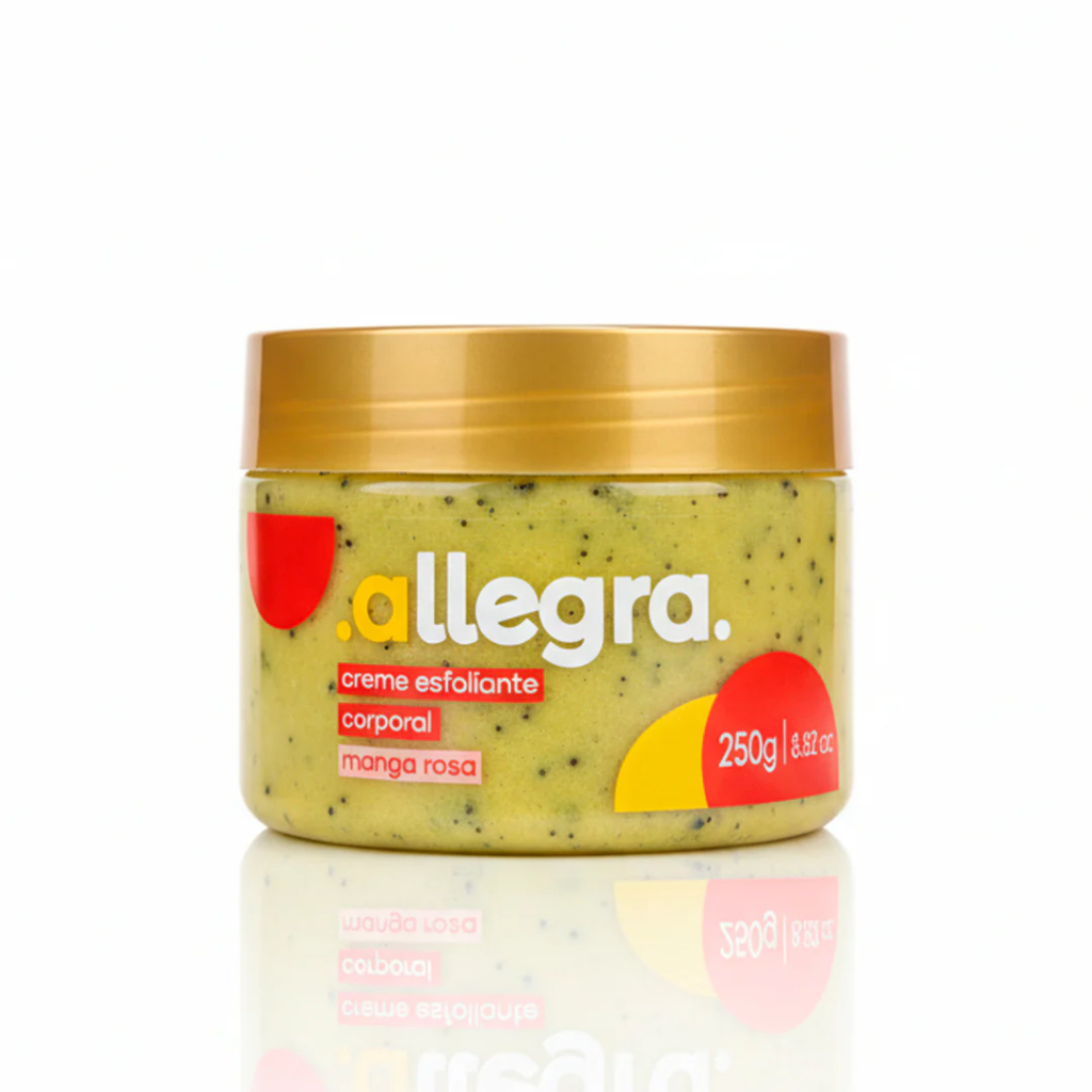 Allegra Creme Esfolíante Corporal Manga Rosa - 250g