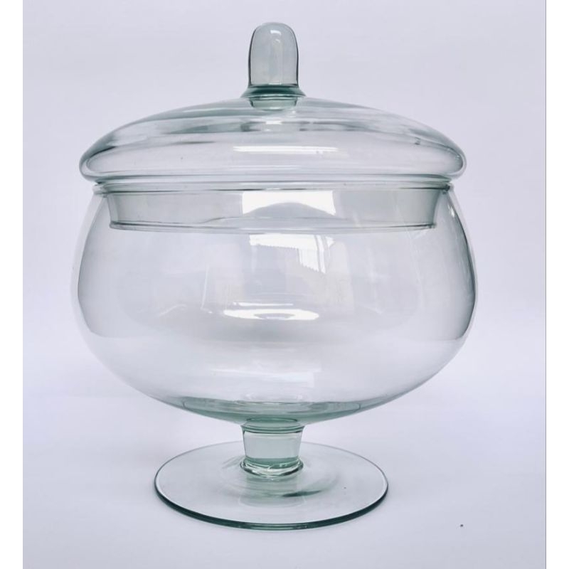 Bomboniere de vidro Maracanã 22cmx18cm (2Litros).