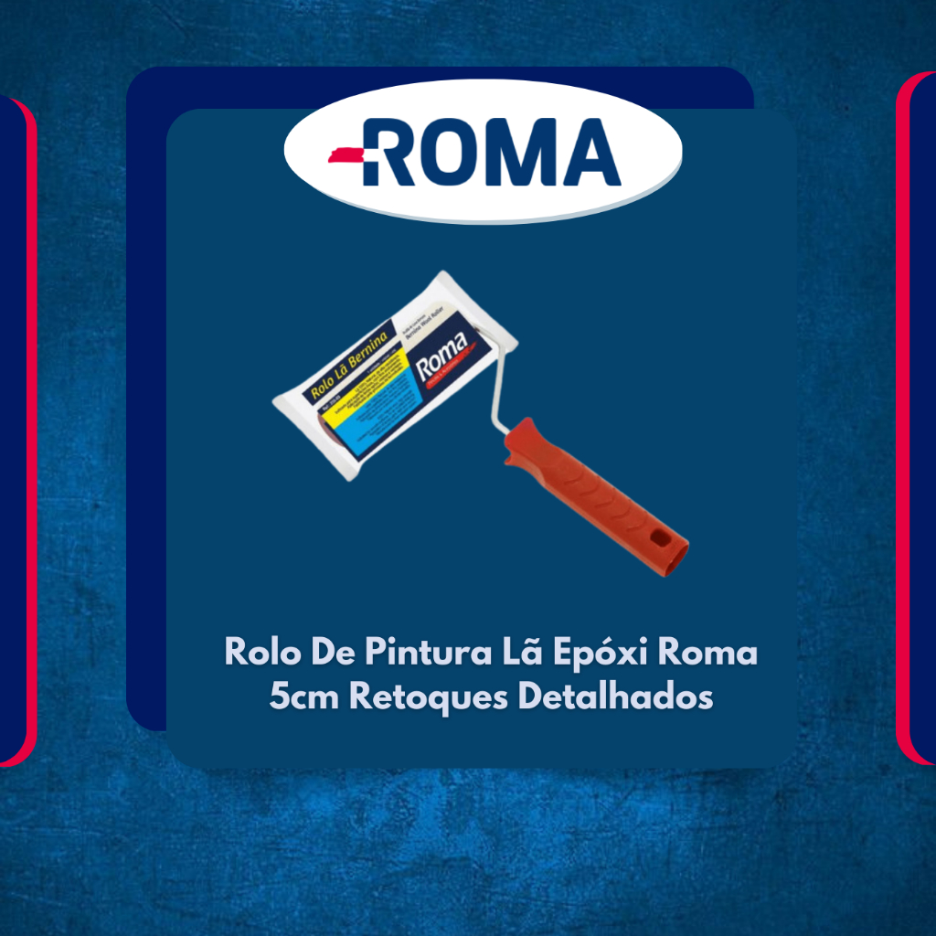 Rolo De Lã Epóxi Pelo Baixo Bernina 255 5cm Roma · foto 2