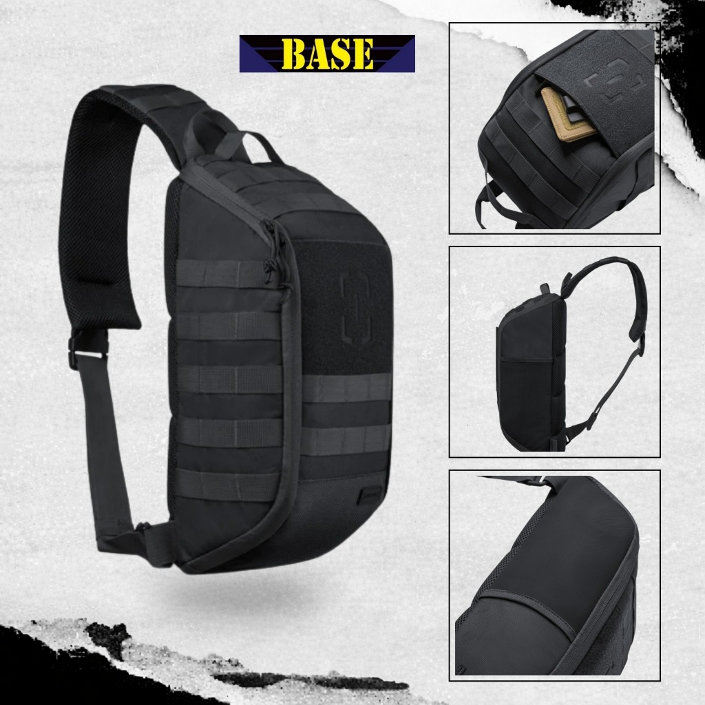 Bolsa de Ombro Tática Agility 2.0 INVICTUS Sling Bag Mochila Transversal