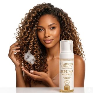 Mousse Disciplinante P/fibras Orgânica E Natural Espuma Anti-frizz em Oferta na Shopee