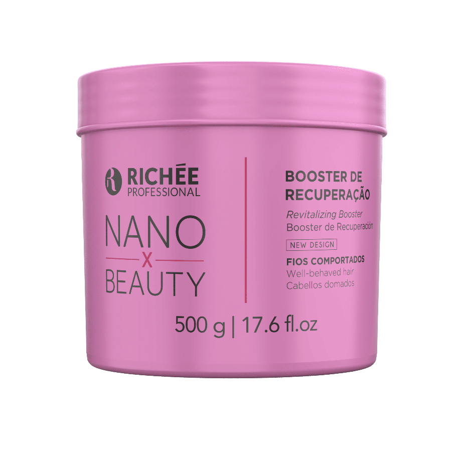 NanoBeauty BTX Booster Recuperação Termoativado Antifrizz 500g = NanoBTX Repair Repositor Massa Richée Professional em Oferta na Shopee