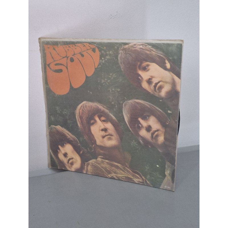 Capa de Vinil dos Beatles do álbum Rubber Soul