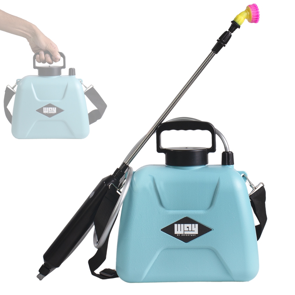 Pulverizador Eletrico 5 Litros Recarregavel USB Automatico Sem Bombeio Horta Jardim Limpeza Bateria em Oferta na Shopee