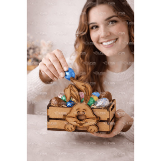 Kit Com 10 Caixinhas de Páscoa MDF Personalizada – Envio Rápido | Presente Criativo para Ovos de Chocolate em Oferta na Shopee