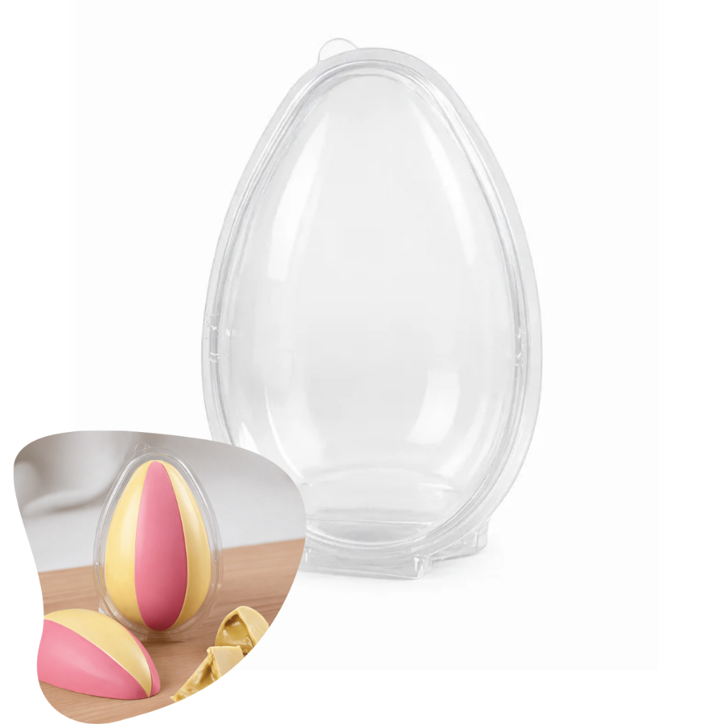 Blister Articulado Para Ovo 150g Código:14110 BWB Embalagens para Doces C/5un Páscoa em Oferta na Shopee