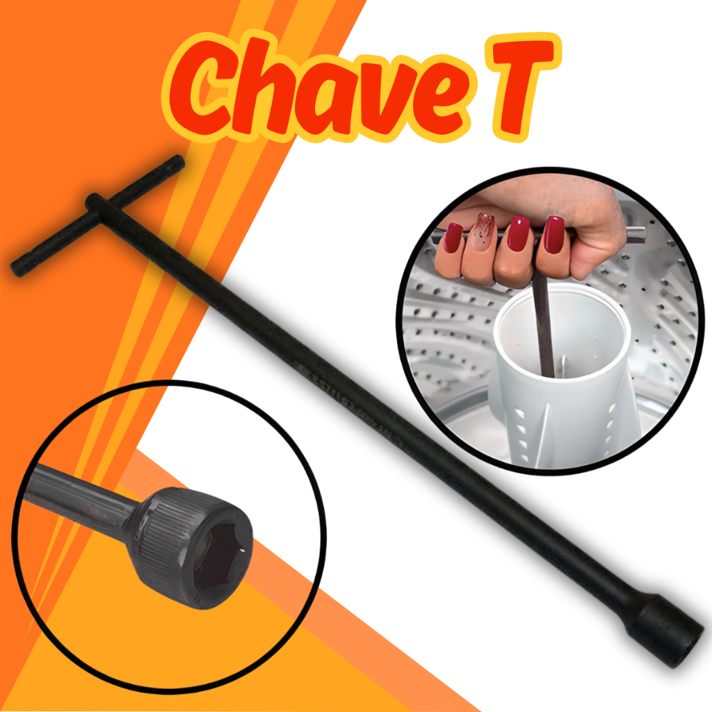 Chave T 10mm Extralonga 60cm Para Agitador Brastemp Consul em Oferta na Shopee